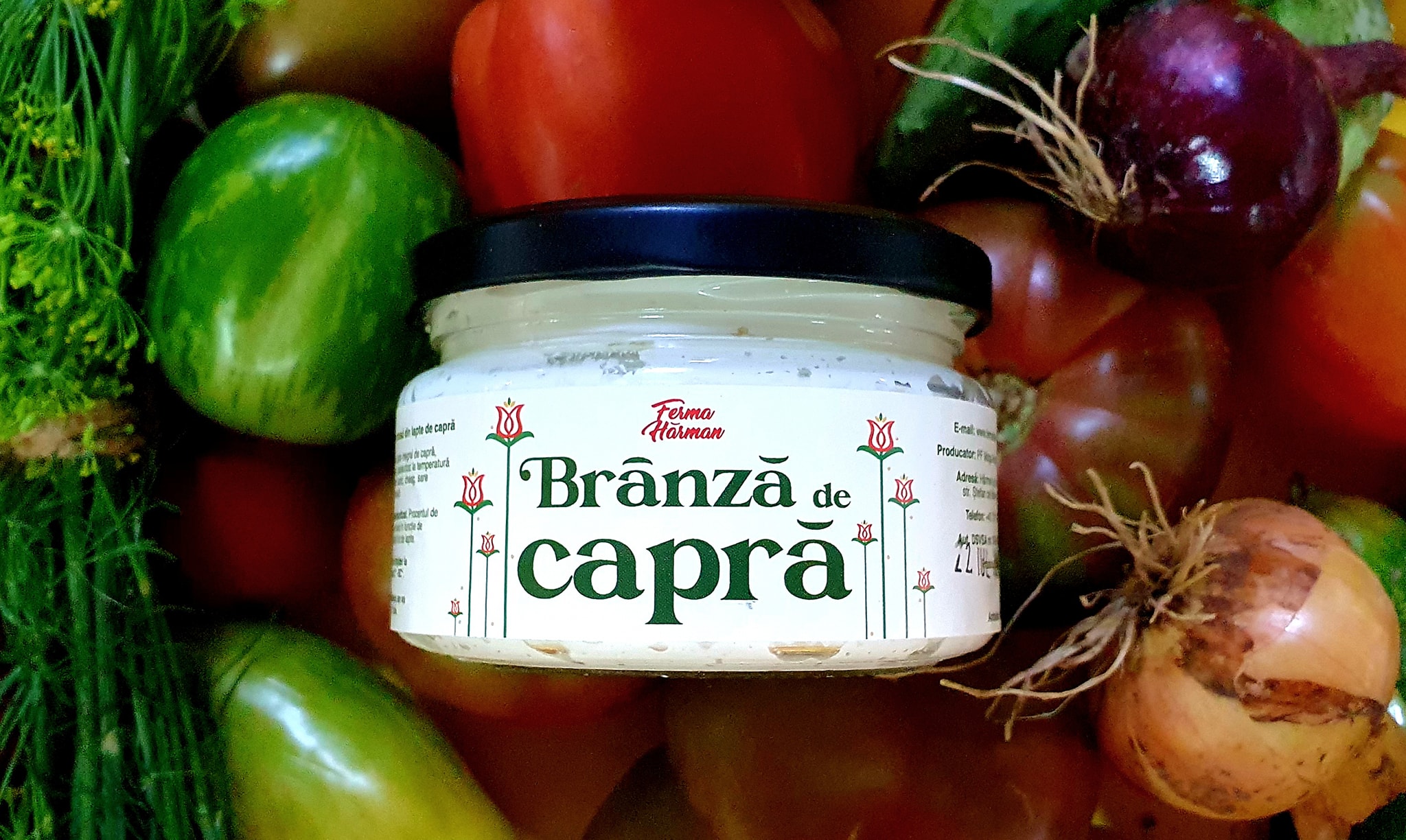 Brânză de capră de la Ferma Hărman. Foto credit: Anca Moga